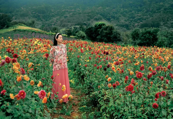 Trang Phuc Di Da Lat Tet 2024