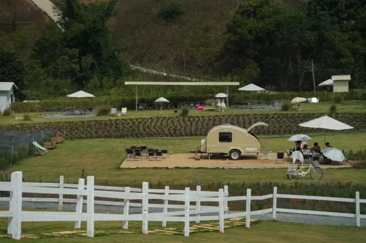 Tiểu cảnh tại Hoa Mây Garden