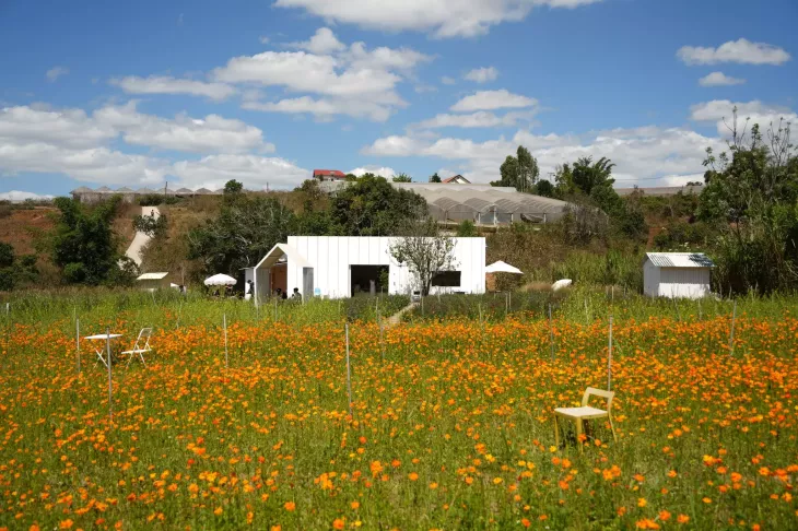 Quầy nước tại Hoa May Garden Đà Lạt