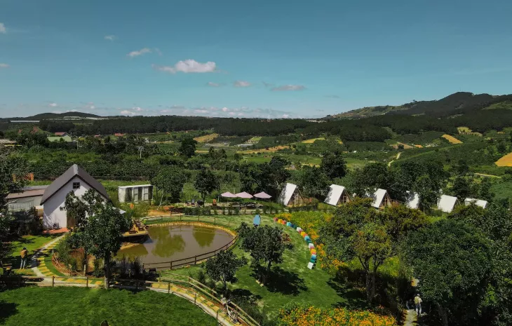 Khung cảnh Mường Hoa Đà Lạt