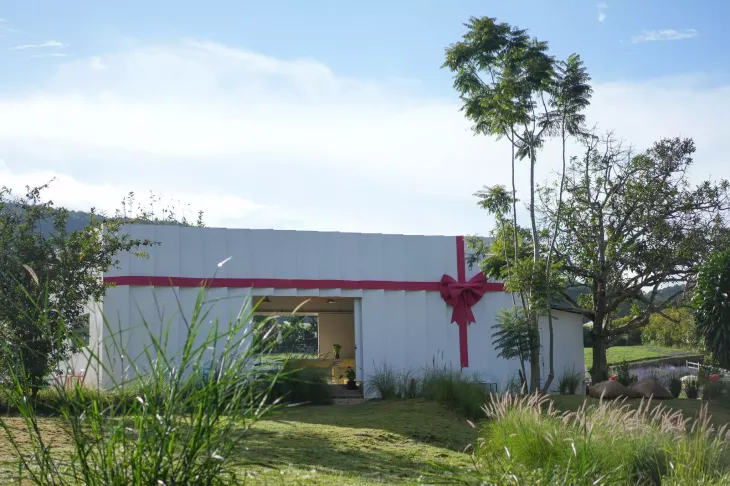 Khu cà phê tại Hoa May Garden Đà Lạt