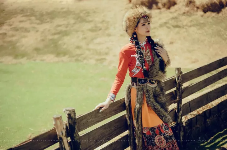 Trang phục du mục tại Mongo Land Đà Lạt